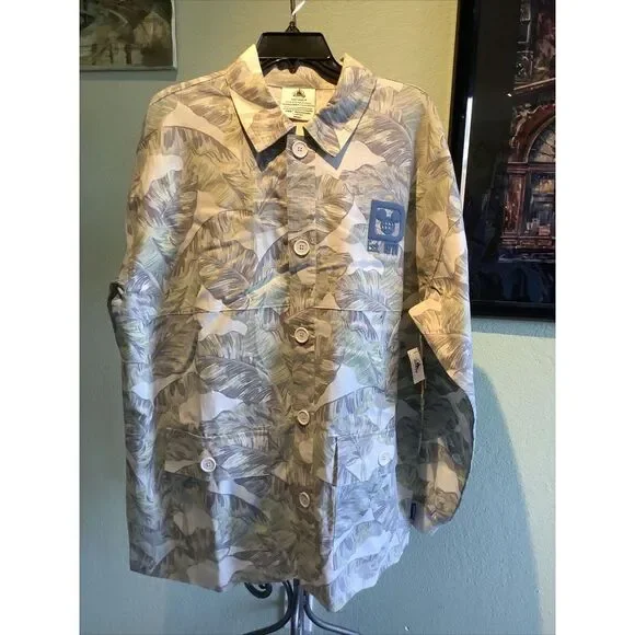 New Men's Disney World Spirit Jersey Linen Cotton Blend Size XL - Picture 1 of 11